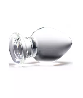 Molten Wide Glass Butt Plug