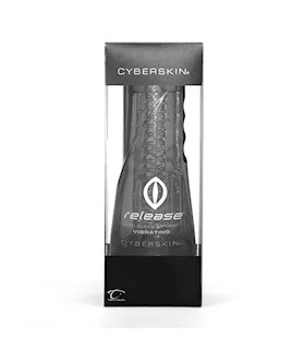 Cyberskin Release Pussy Stroker  Vibrating