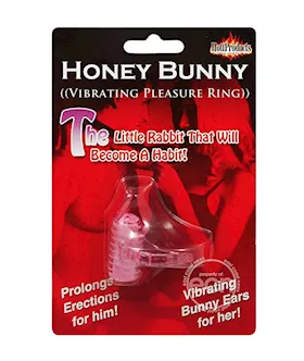 Horny Honey Vibro Ring Bunny Magenta