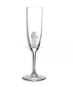 Light Up Pecker Champagne Glass