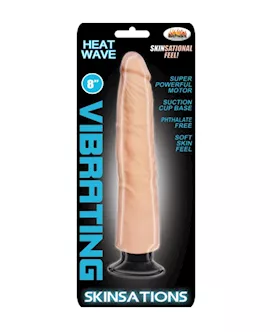 Skinsations Heat Wave 8 Inch Vibrating