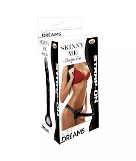 Skinny Me 7 Inch Strap On With Harness