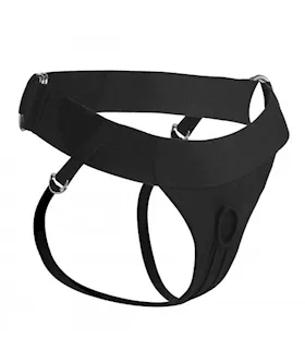 Avalon Jock Strap On With Slim Pink Dildo Kit