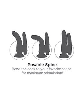 King Cock Double Vibrating Double Penetrator