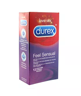 Durex Feel Sensual Condoms 12 Pcs