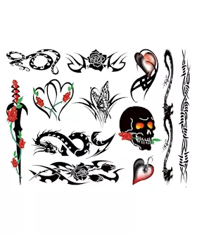 Tattoo Set Punk Bitch