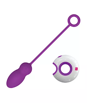 Loverspremium O-remote Control Egg Purple Leya