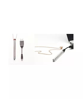 Crave Vesper Vibrator Necklace Gold
