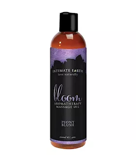 Intimate Earth Bloom Aromatherapy Massage Oil - Peony Blush
