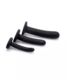 Trinity Strap-on 3 Piece Dildo Set