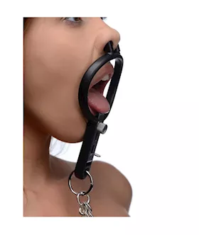 Degraded Mouth Spreader With Nipple Clamps