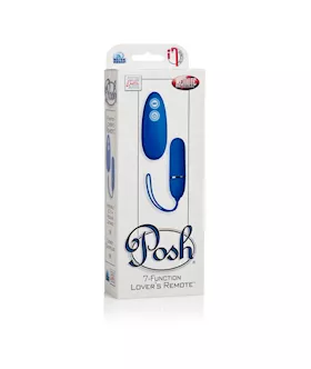 Posh 7 Function Lovers Remote Blue