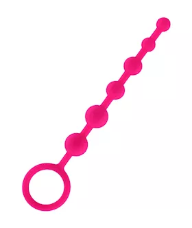 Silicone Anal Beads 6 Balls