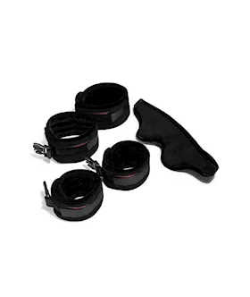 Liberator Plush Seduction Restraint  Blindfold Kit