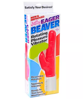 Jelly Eager Beaver Rabbit Vibrator