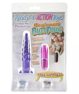 R4a Beginners Butt Plug Purple