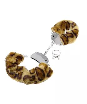 Furry Love Cuffs Cheetah