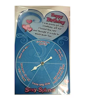 Sexy Spinner Greeting Card Birthday Card