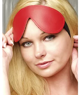Padded Leather Blindfold