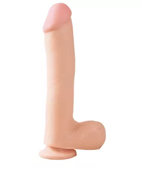 Basix 10 Inch Suction Cup Dildo