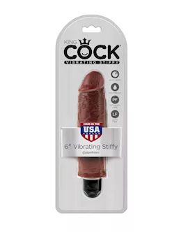 King Cock 6 In Vibrating Stiffy