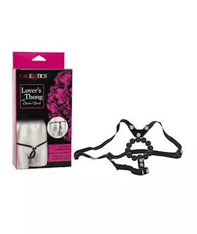 Lover's Thong With Stroker Beads 
