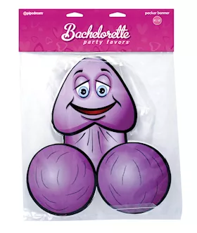 Bachelorette Party Pecker Banner