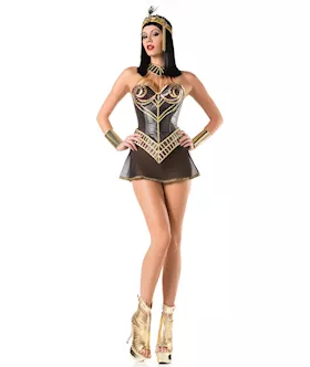 4 Piece  Nile Princess Costume - S/m