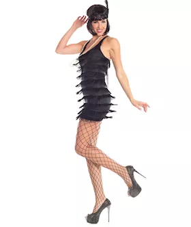 2 Piece Flirtatious Flapper - S/m