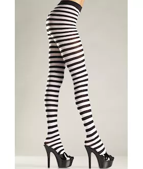 Striped Delight Pantyhose
