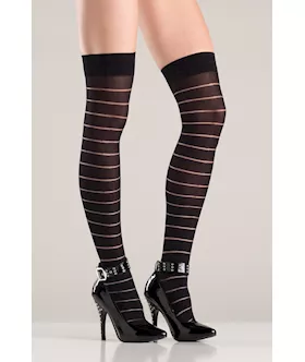 Sexy Striped Thigh Highs