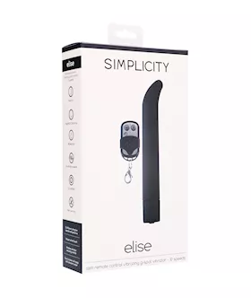 Elise Slim Remote Control Vibrating G-spot Vibrator
