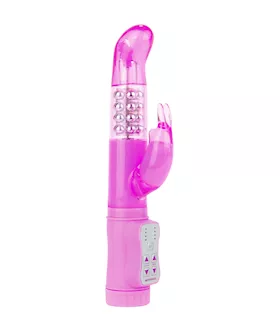 Rabbit Vibrator - Rotating Dual Motors - 8 Speeds
