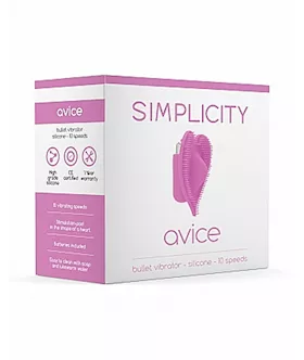 Avice  Bullet Vibrator - Silicone - 10 Speed