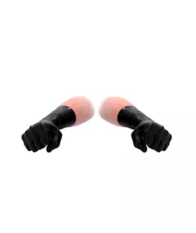 Latex Short Gloves