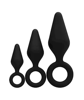Silicone Butt Plug Set