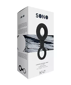 Sono No 47 Cockring With Ball Strap