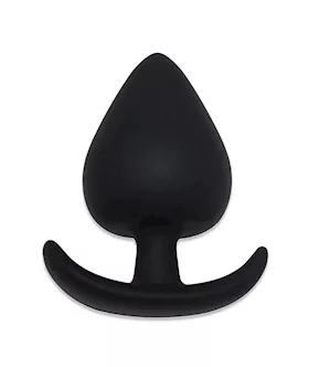 Black Ace Butt Plug Large