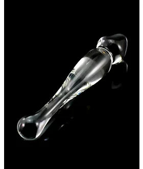 Dangerous Curves Glass Dildo