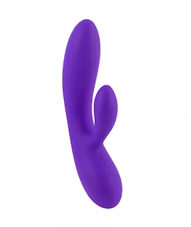 Feelztoys Lea Vibrator Medium Purple Glitter