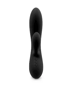 Feelztoys Lea Vibrator Black Glitter