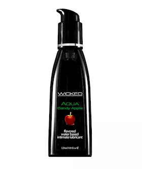 Wicked Aqua Candy Apple Waterbased Lubricant 120 Ml