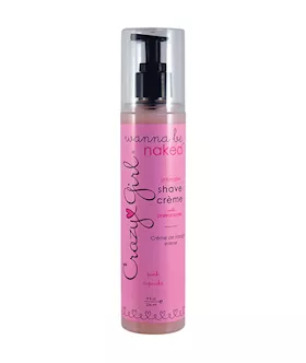 Crazy Girl Wanna Be Naked Intimate Shaving Creme Pink Cupcake