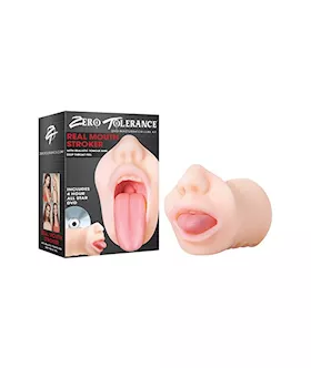 Zero Tolerance Real Mouth Stroker