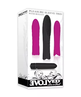 Evolved Pleasure Sleeve Trio With Bullet