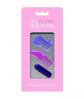 Sex In The Shower Finger Massager Kit