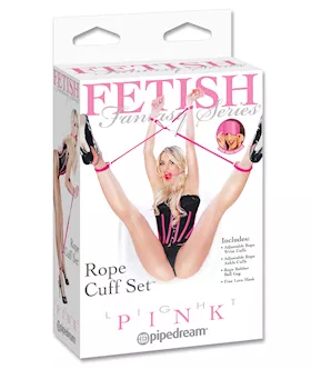 Ff Light Pink Rope Cuff Kit