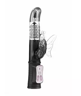 Mimi Butterfly Vibrator Rotating Dual Motors 8 Speeds