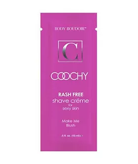 Coochy Shave Cream Blush Foil Pack