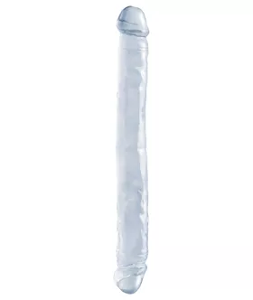 Basix 12 Inch Double Dong Clear